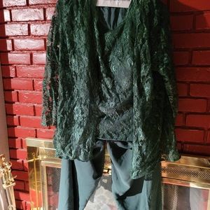 3pcs plus size womans set